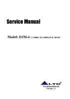 Alto DJM-4 - Service Manual 